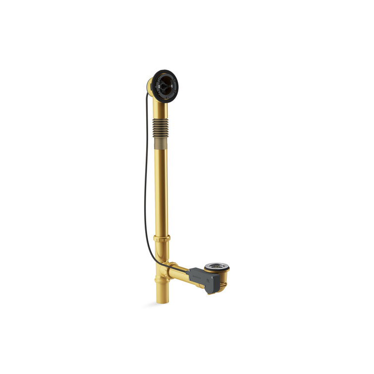 PureFlo 30-Inch Brass Cable Bath Drain