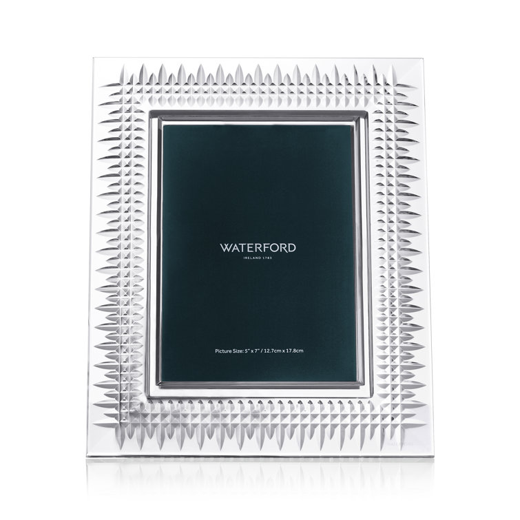 Anniversary Classic 5x7 Clear Crystal Tabletop Frame