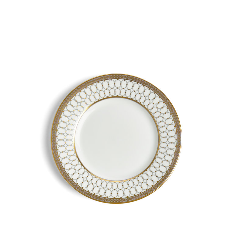 Renaissance Grey Fine Bone China 6" Bread and Butter Plate