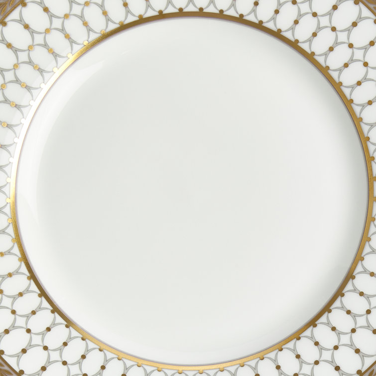 Renaissance Grey Fine Bone China 6" Bread and Butter Plate