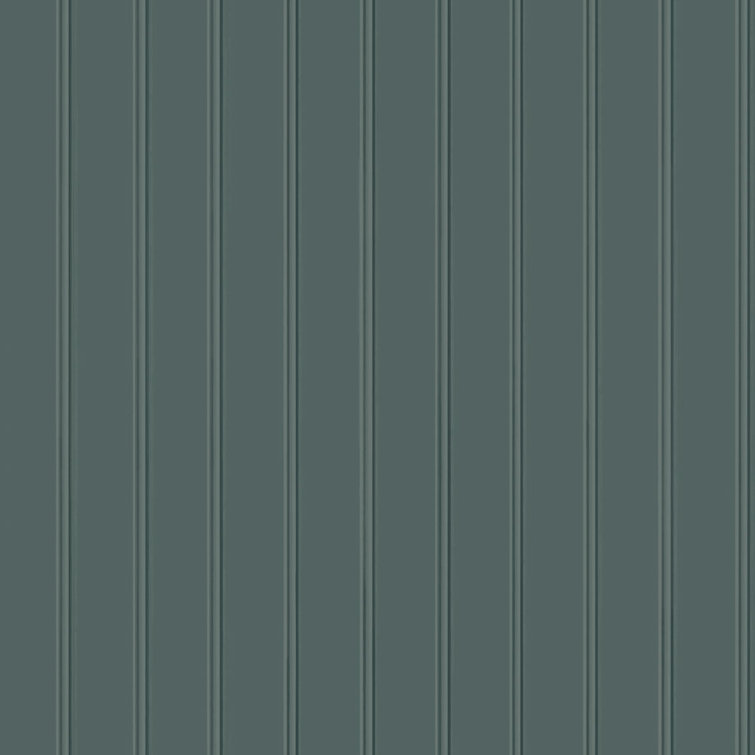 Teal Green Faux Wood Beadboard Peel and Stick Wallpaper Roll