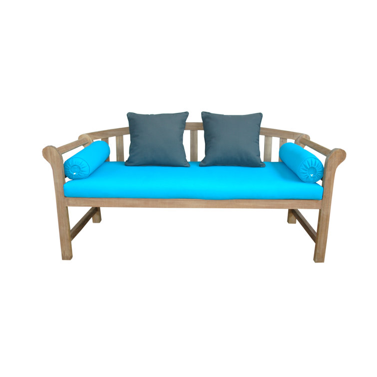 Brisbane Natural Teak Deep Seating Outdoor Bench