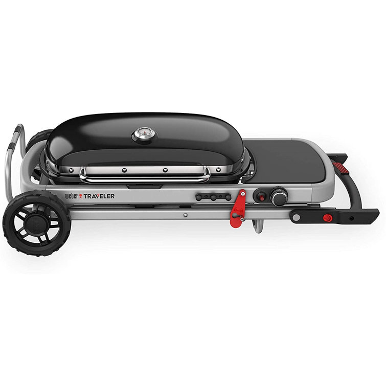 Weber 44-Inch Black Portable Propane Gas Grill
