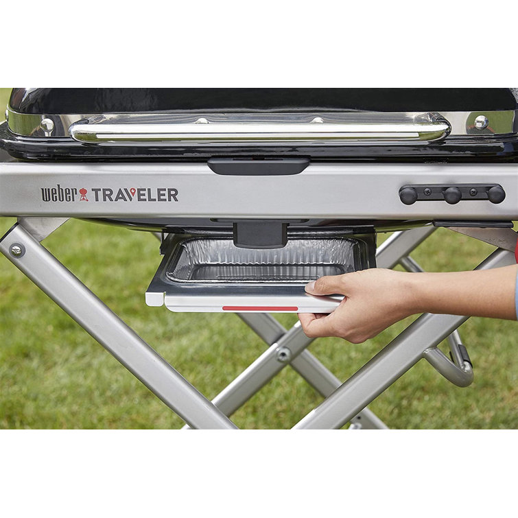 Weber 44-Inch Black Portable Propane Gas Grill