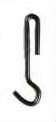 Hammered Steel 4.5" Straight Pot Hooks Set of 6