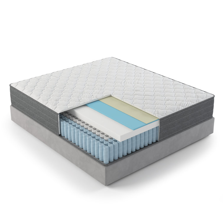 Victoria Twin XL 12" Hybrid Cooling Gel Memory Foam Mattress