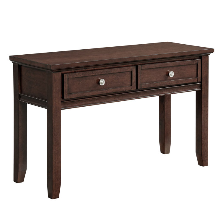 Cherry Finish 3-Piece Occasional Table Set with Drawers