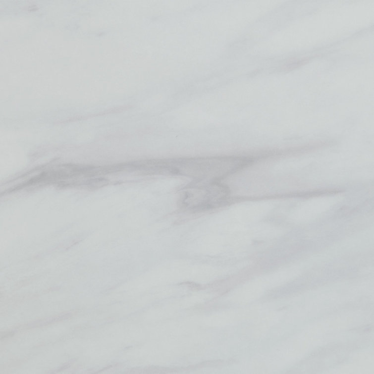 Bellini 36" White Marble Round Coffee Table