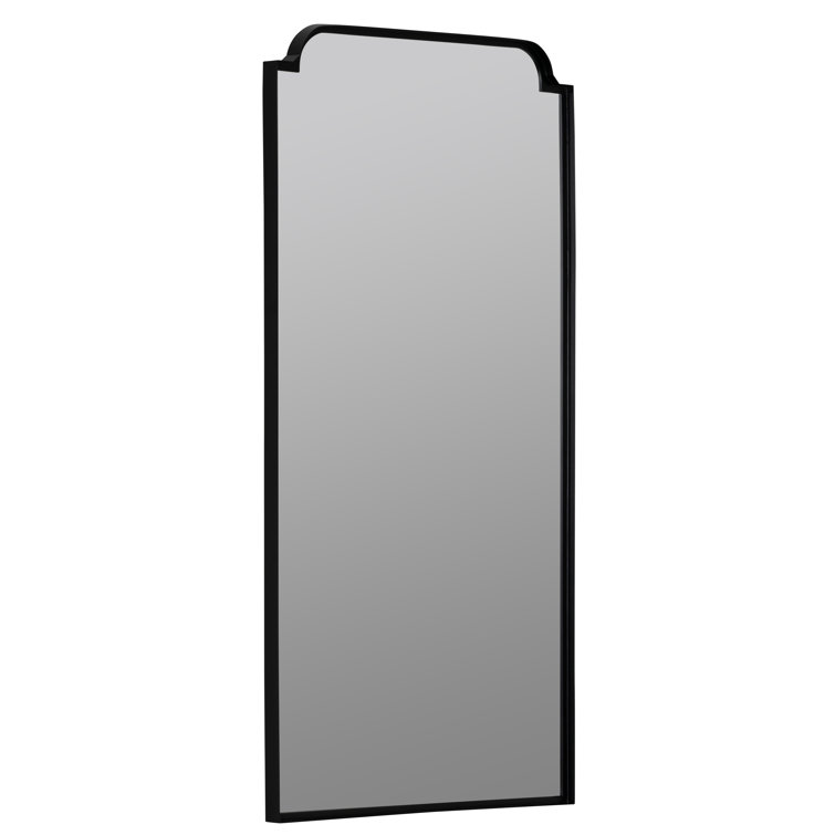 Elegant 47'' Rectangular Silver and Gold Wall Mirror