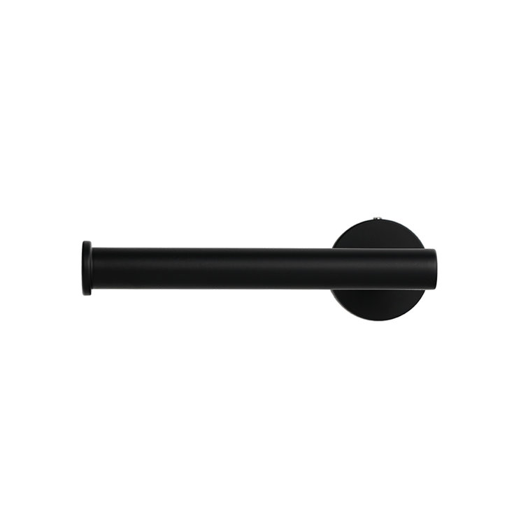 Elizabeth Matte Black Stainless Steel Wall Mounted Toilet Paper Holder