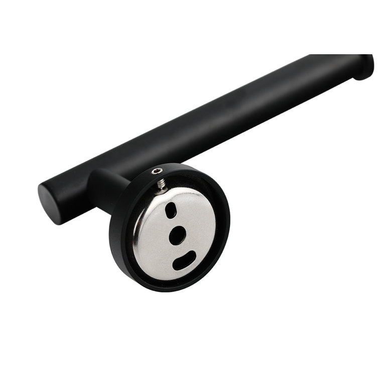 Elizabeth Matte Black Stainless Steel Wall Mounted Toilet Paper Holder