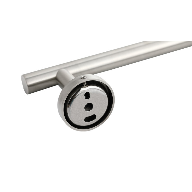 Satin Nickel Modern 4-Piece Bathroom Hardware Set