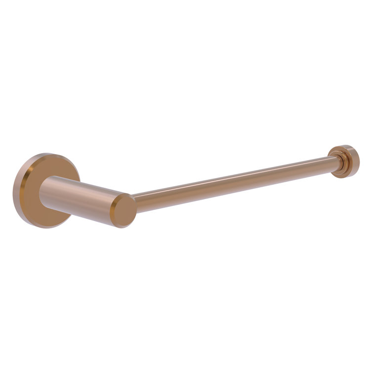 10.08'' Brushed Bronze Wall Mounted Towel Bar