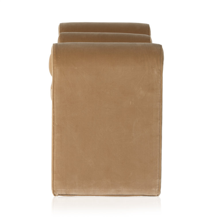 Mitchell Camel Upholstered Modern Accent Bench