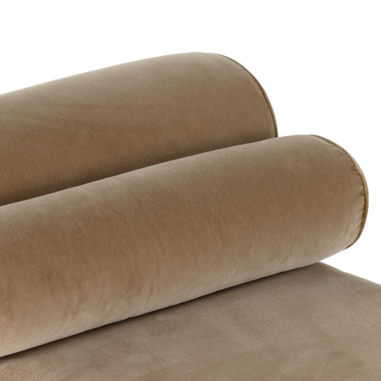 Mitchell Camel Upholstered Modern Accent Bench