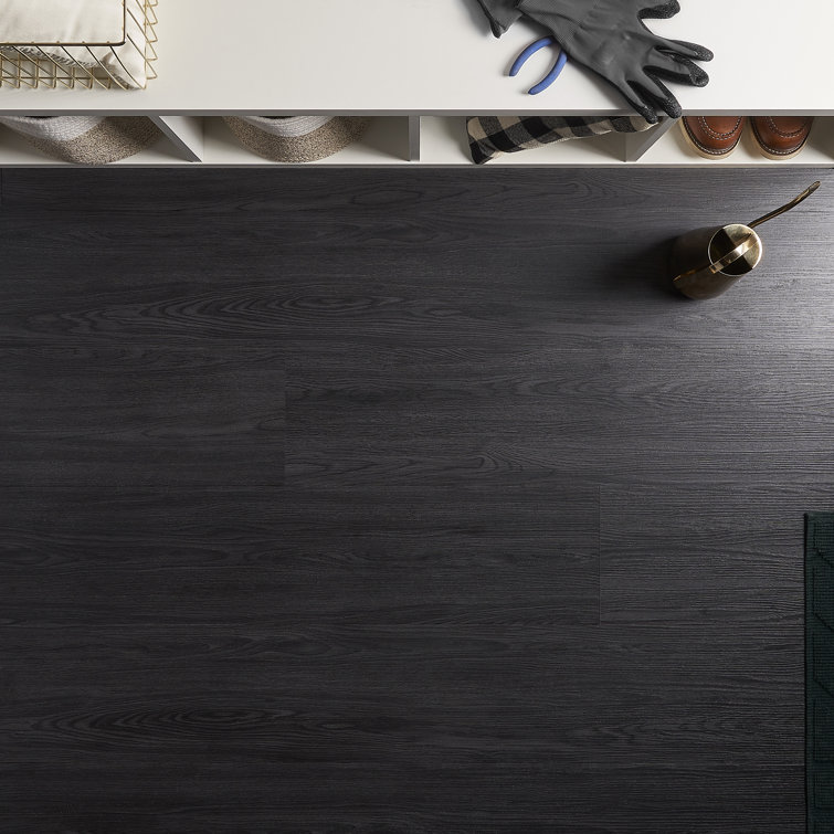 Hansen XL Dark Oak 9" x 72" Waterproof Luxury Vinyl Plank Flooring