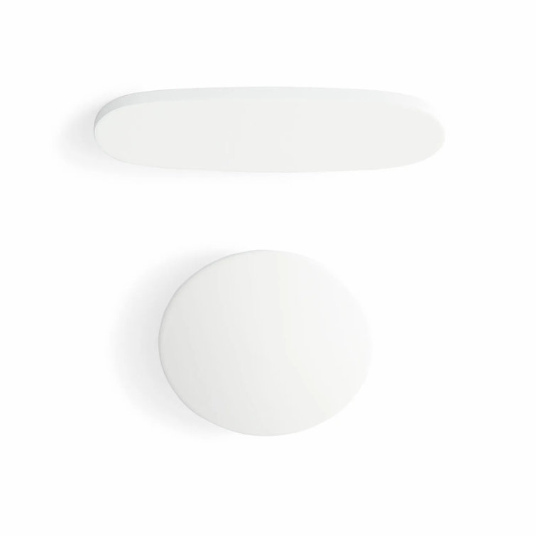 51" White Acrylic Circular Freestanding Soaking Tub