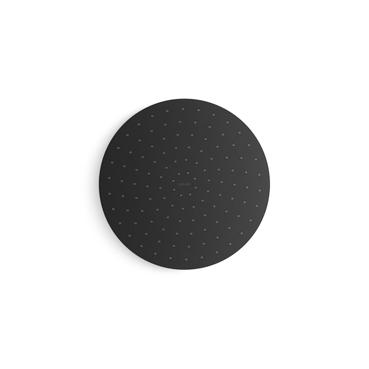 Matte Black 10" Ceiling or Wall Mounted Rain Shower Head