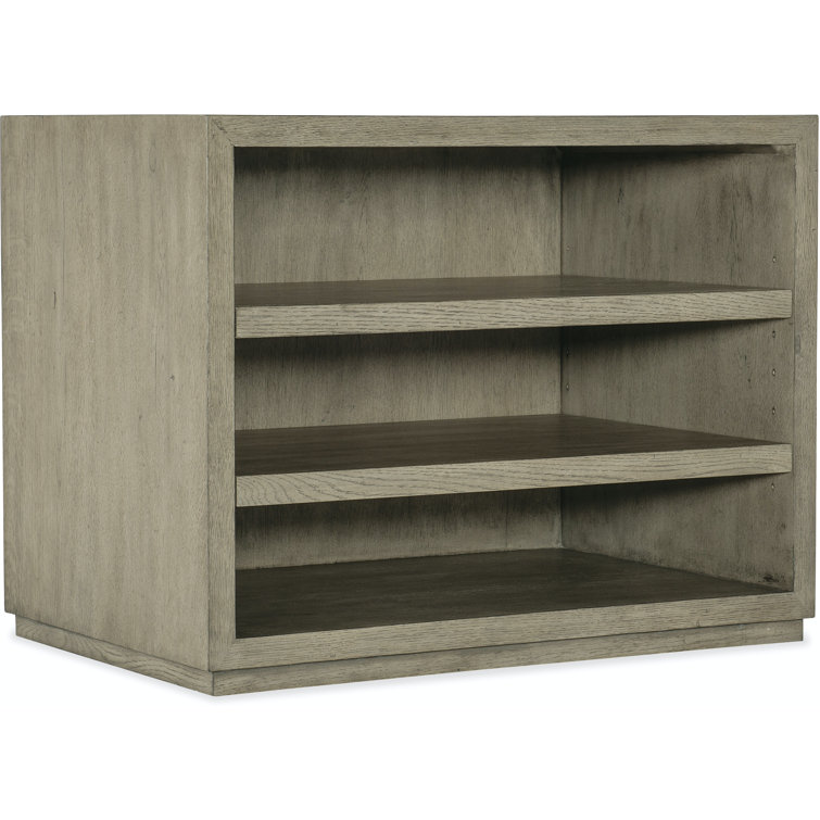 Linville Falls 72'' Gray Oak Home Office Desk Credenza