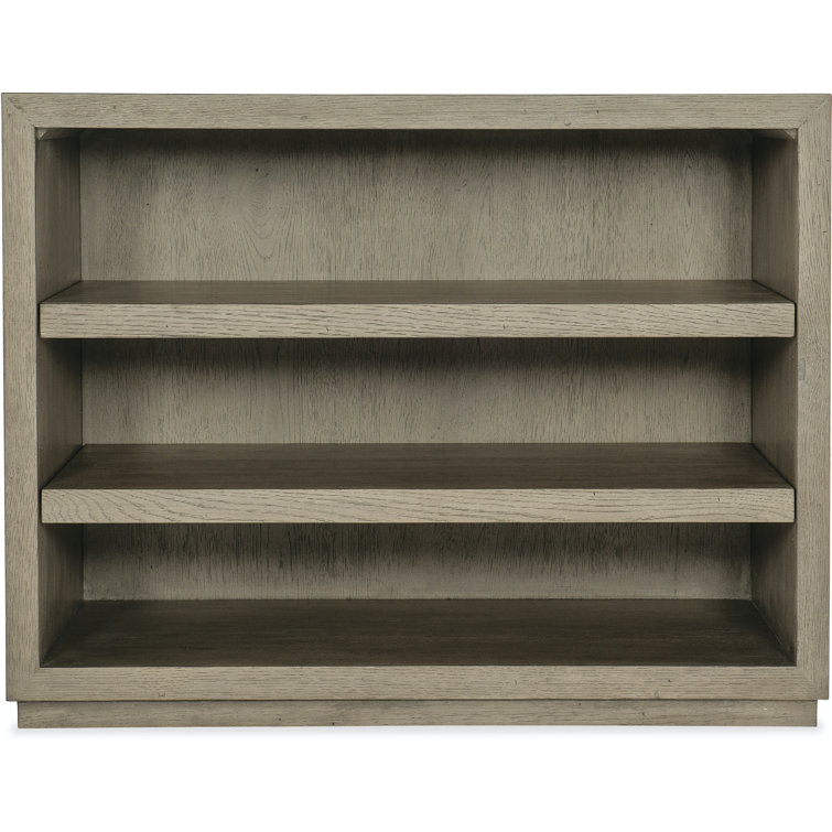 Gray Oak 36'' Adjustable Height Credenza with Shelves