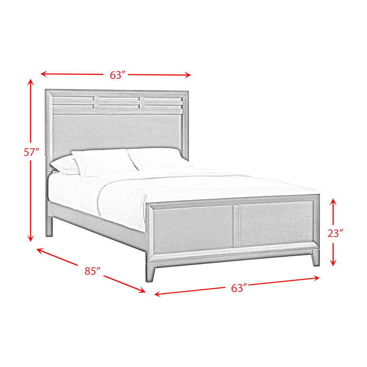 Merlot Queen Panel Bedroom Set with High-Profile Headboard
