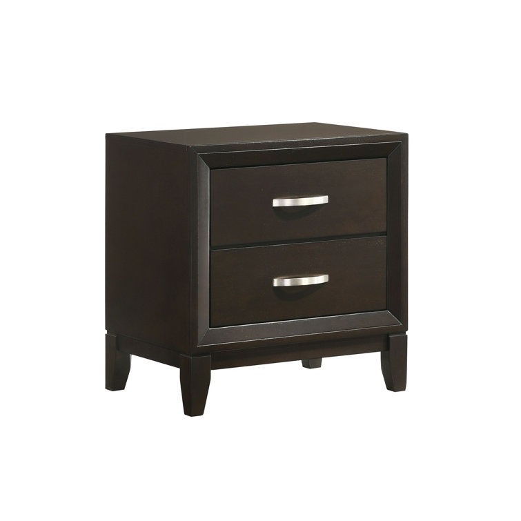 Warren Dark Brown Twin Panel 3-Piece Bedroom Set