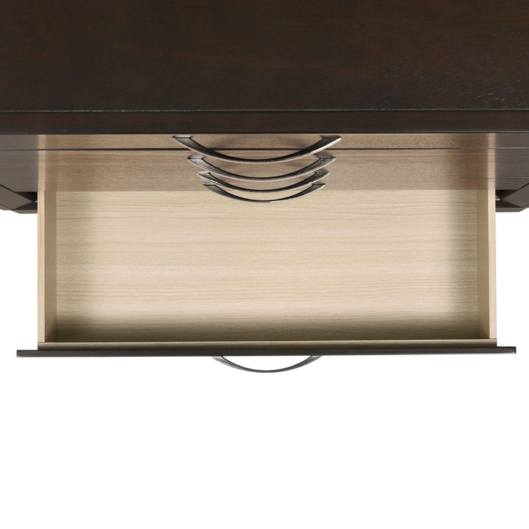 Warren Dark Brown Twin Panel 3-Piece Bedroom Set