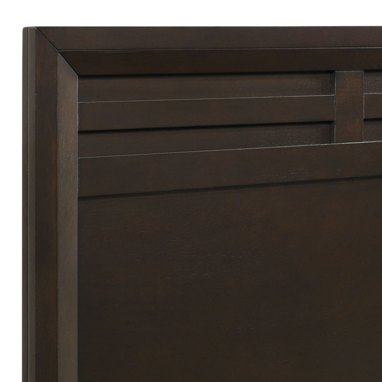 Warren Dark Brown Twin Panel 3-Piece Bedroom Set