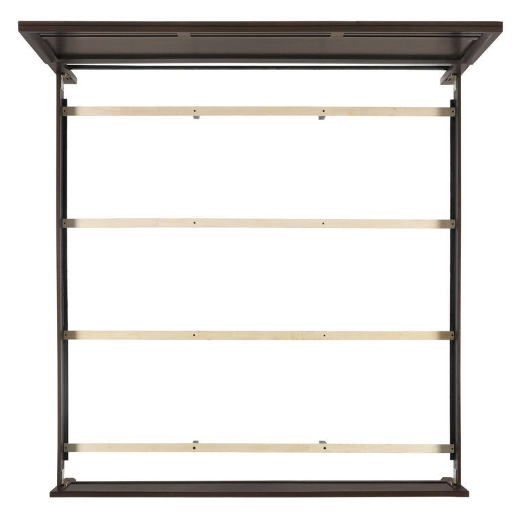 Merlot King Panel Bedroom Set with High-Profile Headboard