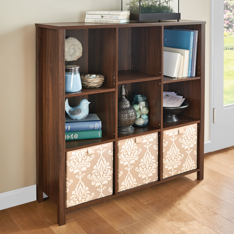 ClosetMaid Dark Chestnut Premium Adjustable 9-Cube Organizer