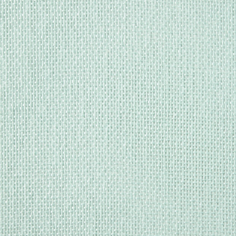 Aqua Round Water Resistant Woven Paper Placemats Set of 6