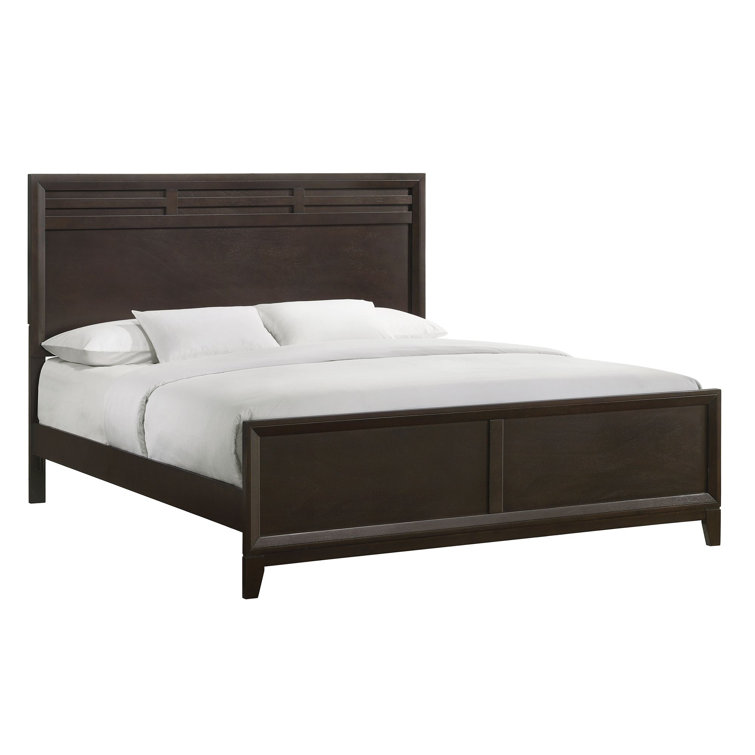 Merlot King Panel Bedroom Set with High-Profile Headboard