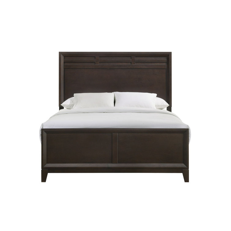 Warren Dark Brown Twin Panel 3-Piece Bedroom Set