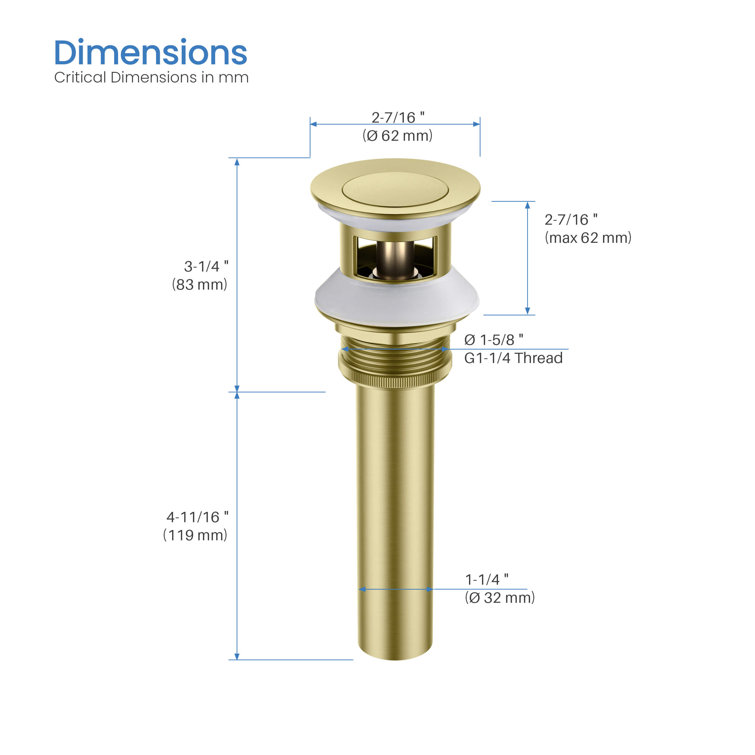 Gold Solid Brass 8-Inch Widespread Bathroom Faucet