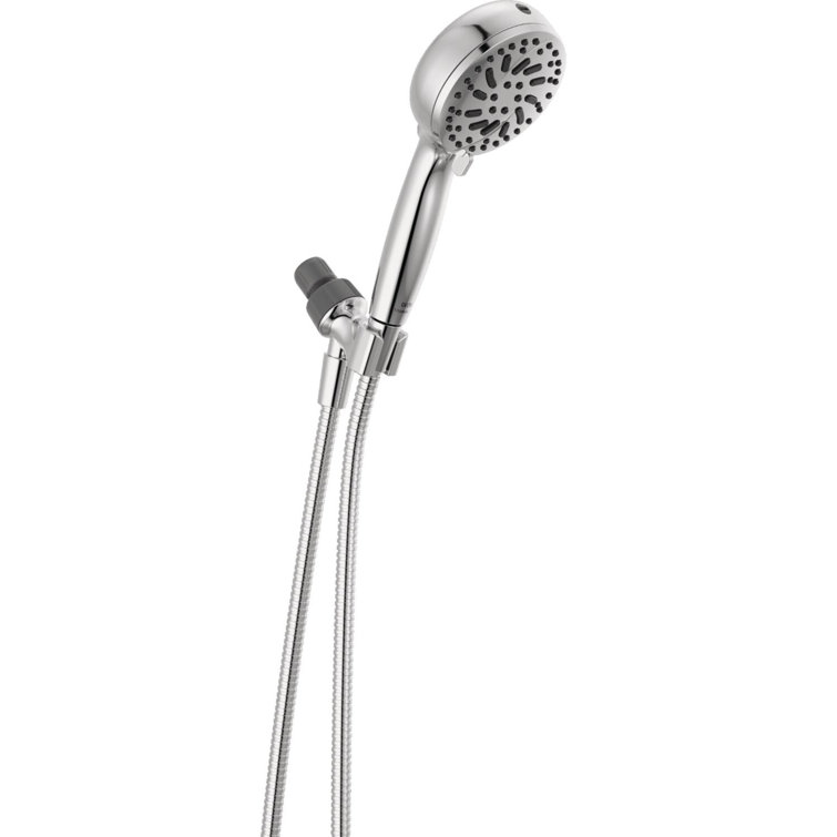 Chrome Multi-Head Handheld Shower with High Pressure Spray