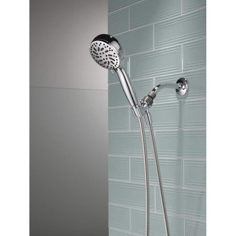 Chrome Multi-Head Handheld Shower with High Pressure Spray