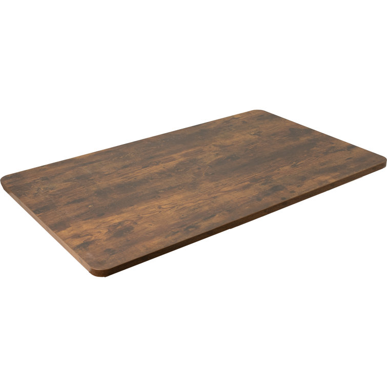 Vintage Brown 60" x 24" Particle Board Desk Top