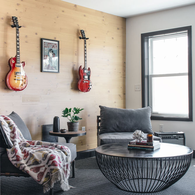 Sandstone Tan Pine Peel & Stick Wall Planks
