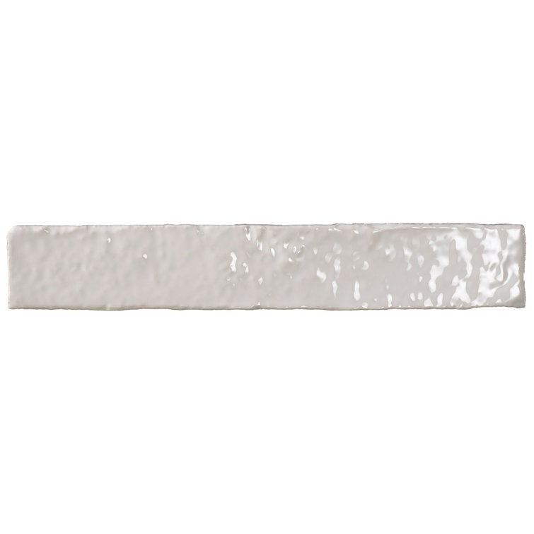 Virtuo Glossy White Ceramic Subway Wall Tile 2-in x 9-in
