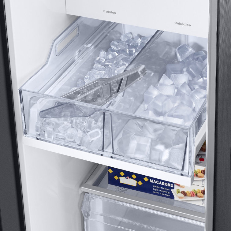 Stainless Steel 28 cu. ft. Smart Side-by-Side Refrigerator with Ice Maker