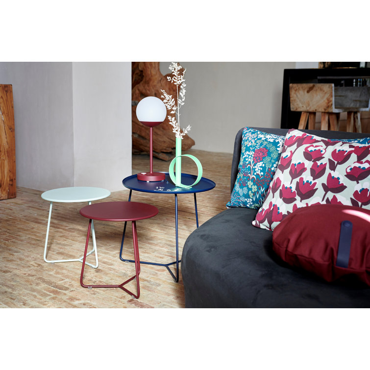 Rosemary Cocotte 13.5" Powder Coated Steel Multi-Use Side Table