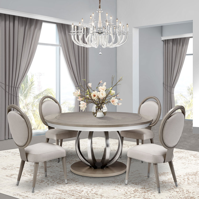 San Marco Glamorous Silver Chrome 21-Light Candle Chandelier