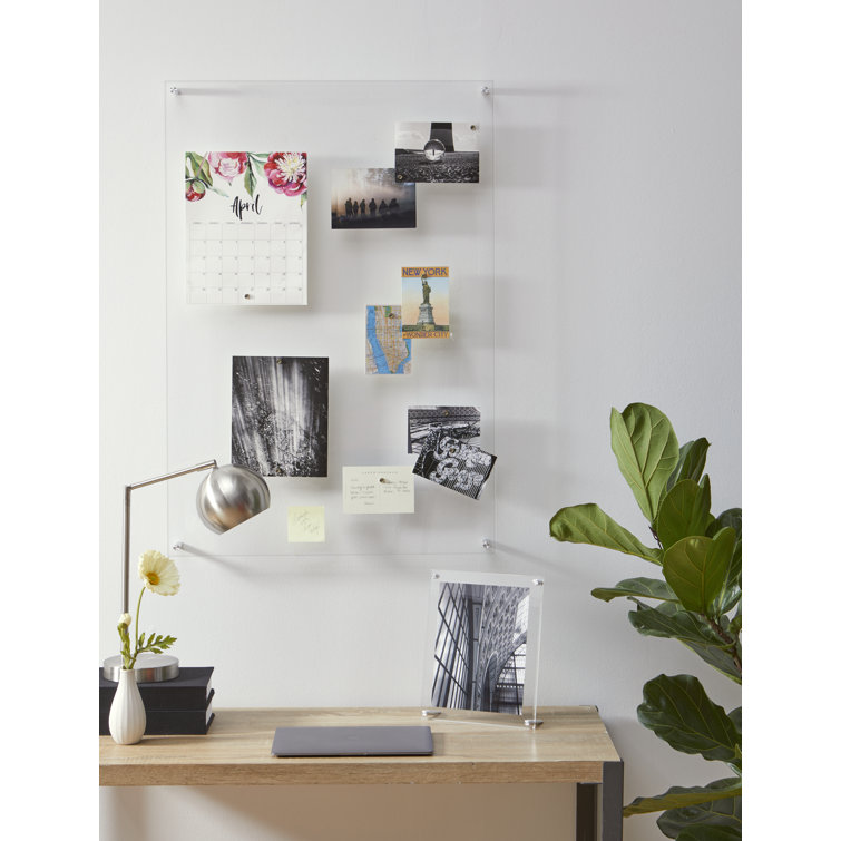 Silver Acrylic Floating Wall Frame for 16x20 Art