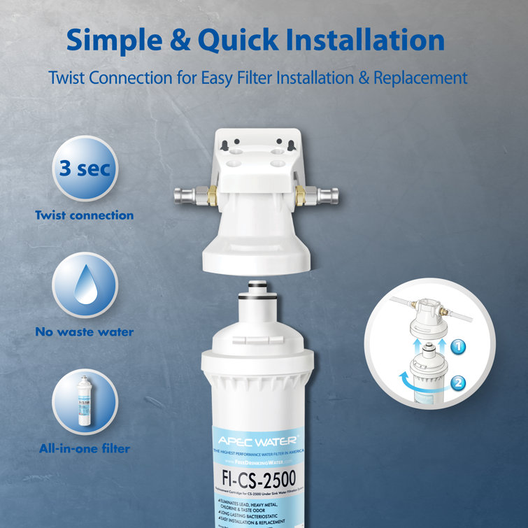 APEC High Capacity Under-Sink Water Filtration System