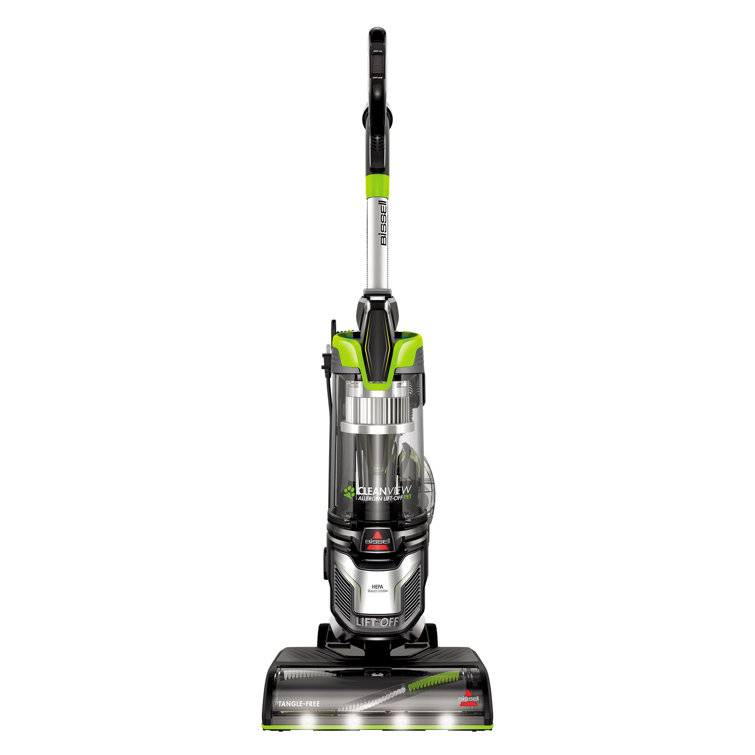 Black HEPA Filter Bagless Upright Vacuum Cleaner for Pets