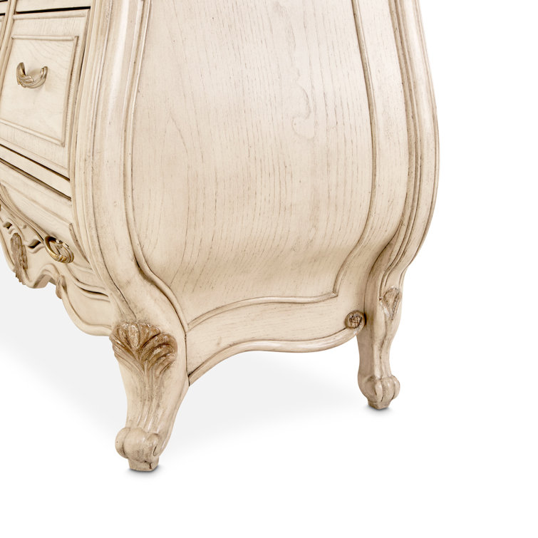 Champagne Victorian Soft Close 12-Drawer Dresser