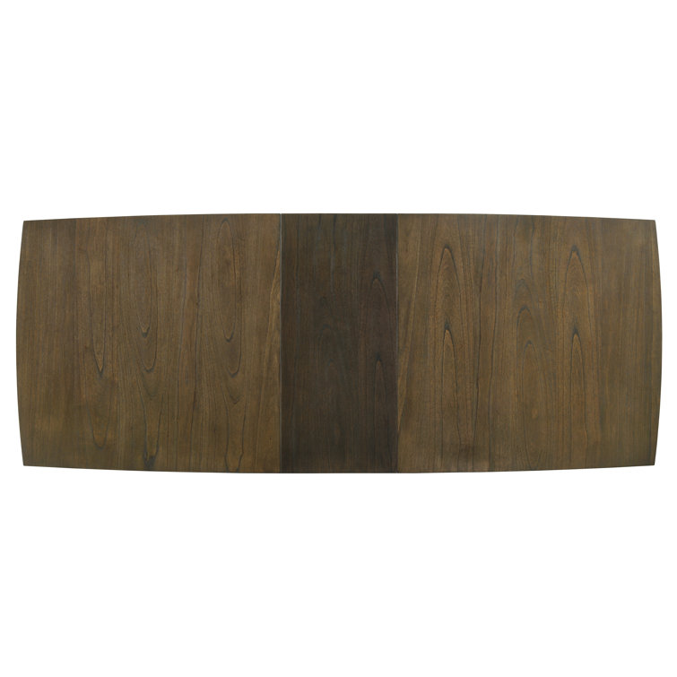 Vintage Walnut 72" Extendable Contemporary Dining Table