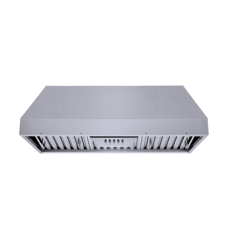 36-Inch Stainless Steel Insert Range Hood with LED Lights