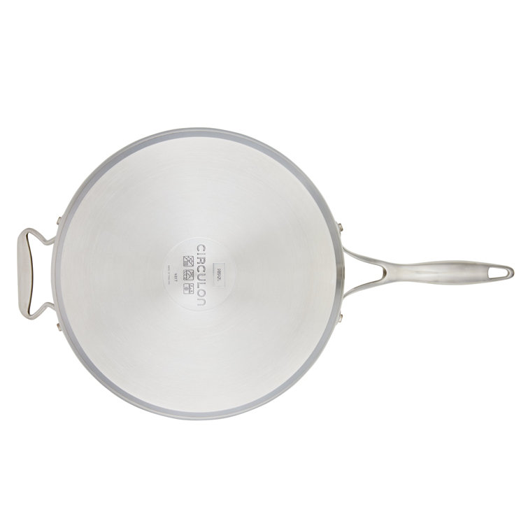 Stainless Steel Nonstick 5 Quart Sauté Pan with Lid