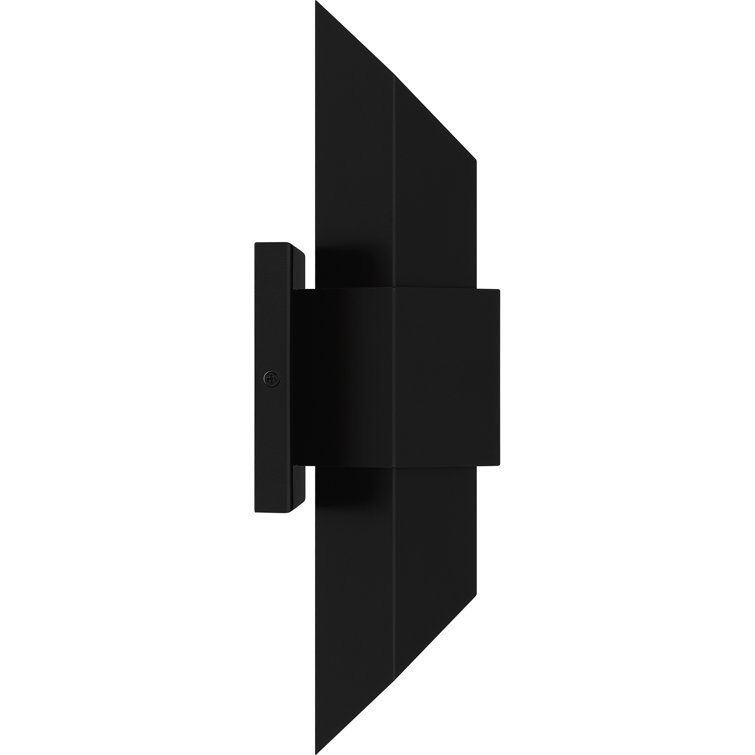 Quoizel Chasm 15.25" Matte Black LED Outdoor Lantern